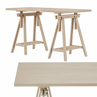 Стол рабочий IKEA MÅLSKYTT / MITTBACK / LAGKAPTEN — Вид 7