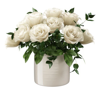 salina traditional large pot with roses by e15 — скачать