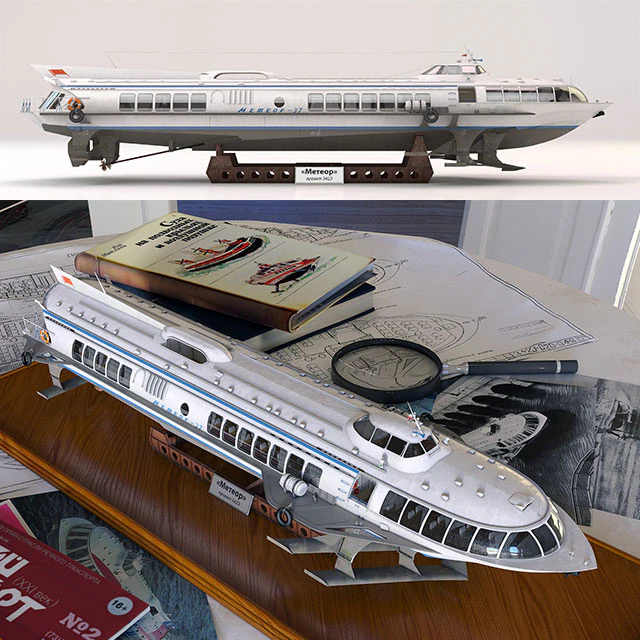 Hydrofoil Meteor — Descargar