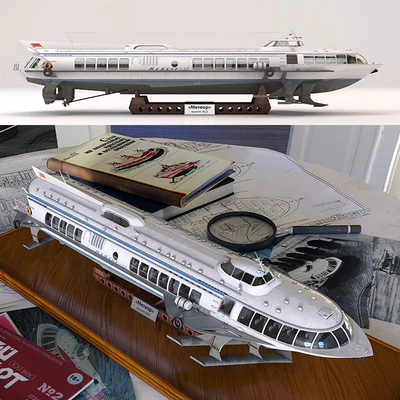 Hydrofoil Meteor — Ver 3