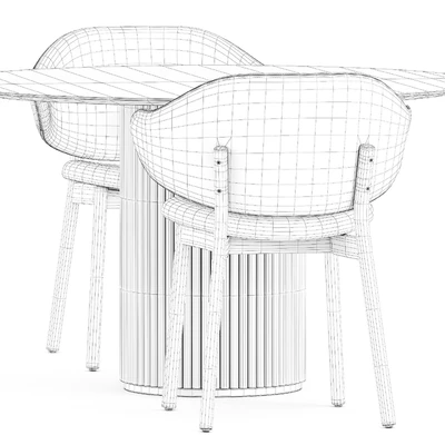 Holly chairs by Calligaris and Palais Royal table by Asplund — Ver 5