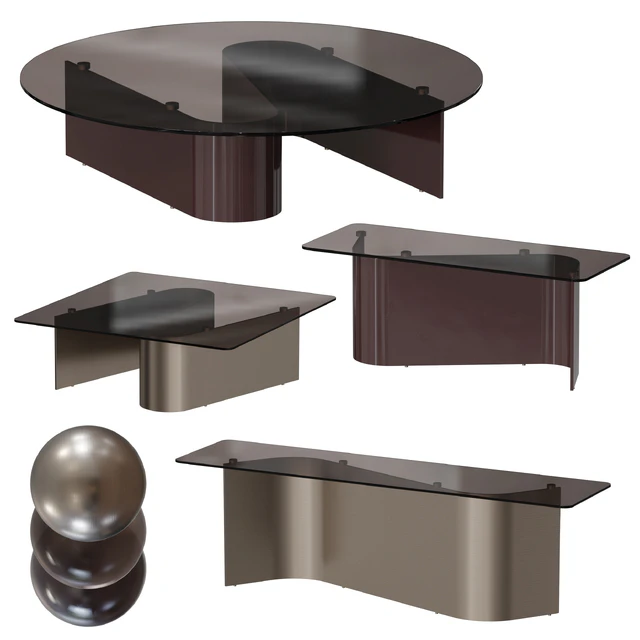 Minotti / Bender Tables Set 1 — Descargar