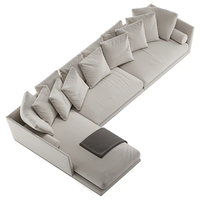 B&B italia Noonu L sofa — Ver 7