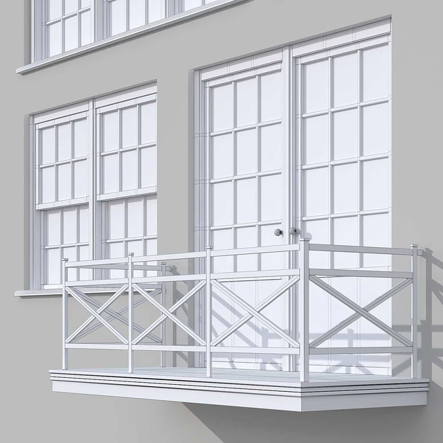 Black loft windows — Скачать