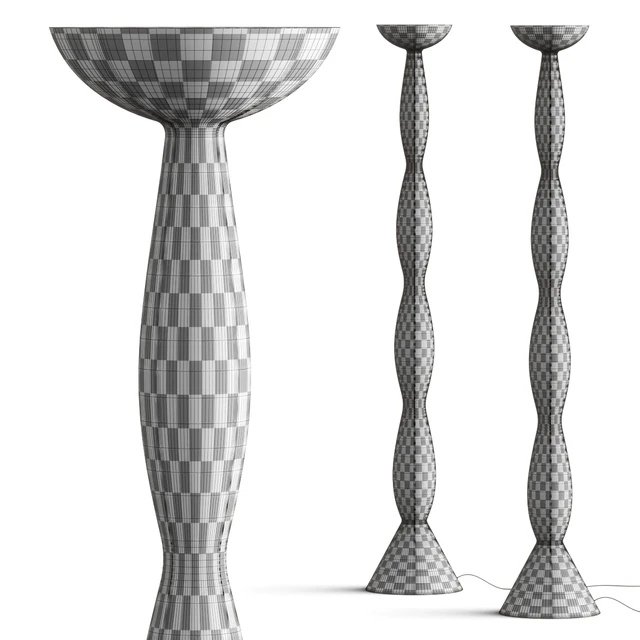 Haos Natural Bronze & Green Patina Floor Lamp — Скачать