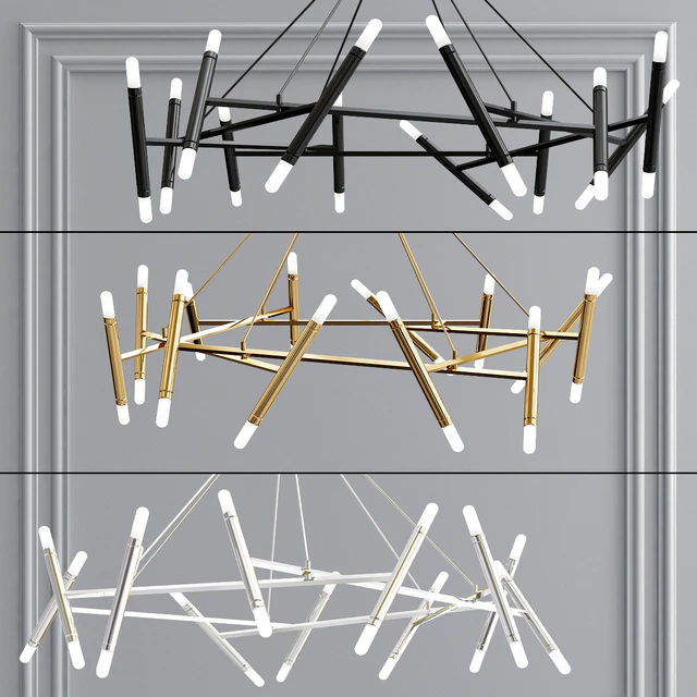 Le Petite and Le Pentagone chandelier collection — Descargar
