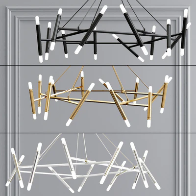 Le Petite and Le Pentagone chandelier collection — Ver 5