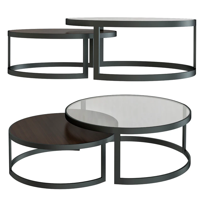 Table basse gigogne verre — Descargar