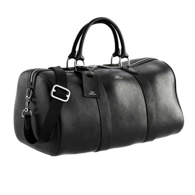 smooth leather duffel bag by polo ralph lauren — скачать