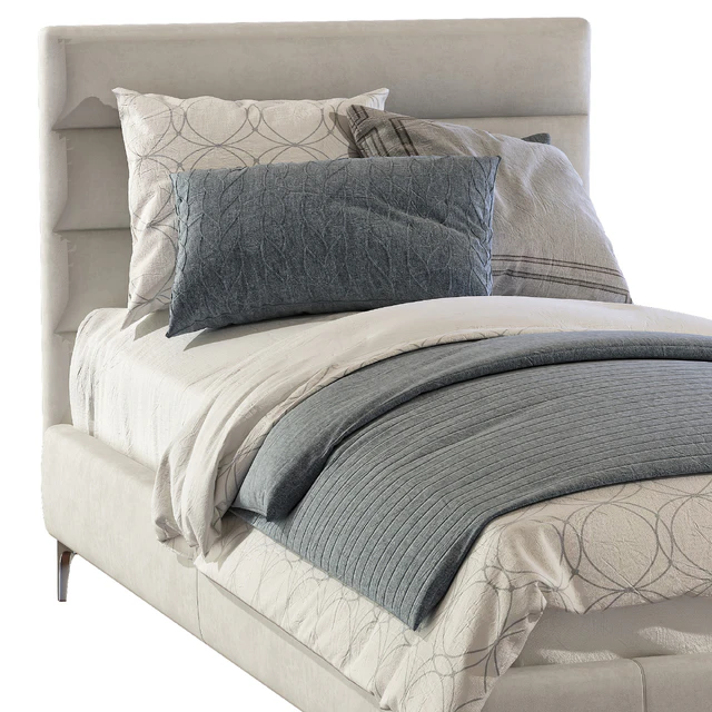 Bed Pfeiffer Upholstered Bed 2 — Descargar