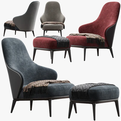MINOTTI LESLIE ARMCHAIR — Вид 6