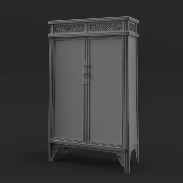 Qing Dynasty Cabinet — Скачать