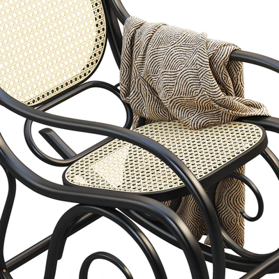 Schaukelstuhl lounge chair — Ver 5