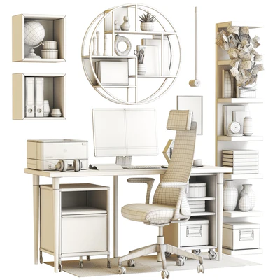 IKEA office workplace 121 — Ver 3