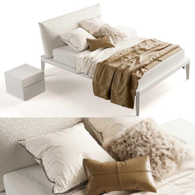 Bed Olivieri Andrea white — Descargar