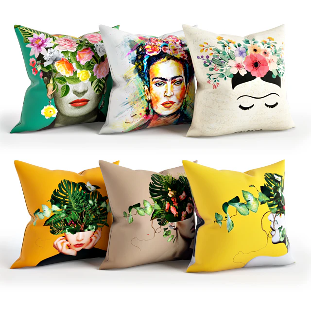 Women Pillow Set 001 Society6 — Descargar
