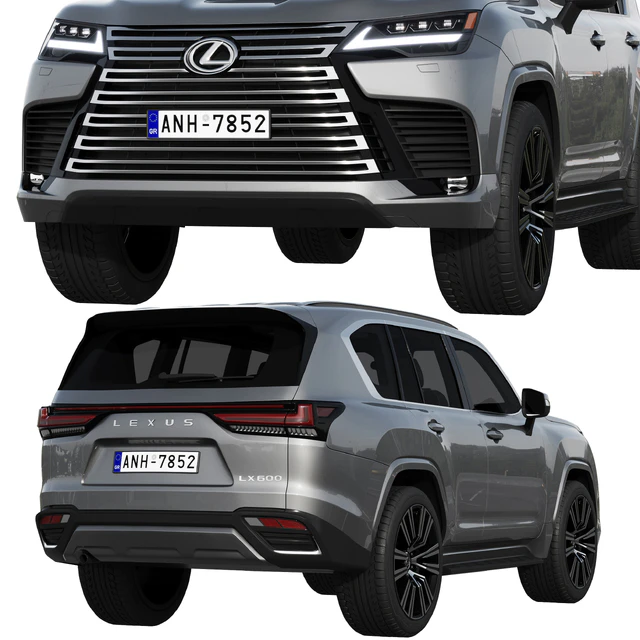 Lexus LX600 2022 — Скачать