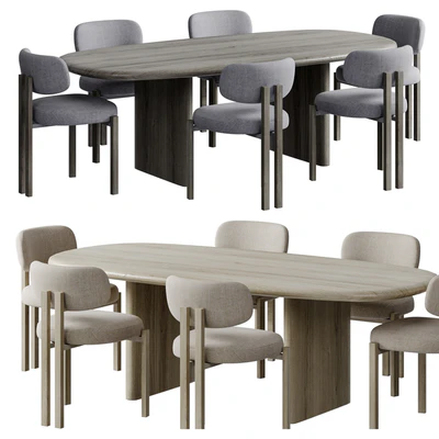 Bay Chair And Sakurai Dining Table — Вид 1