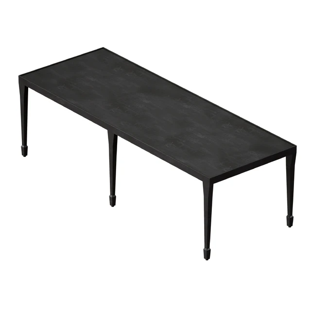 Silviano Rectangular Iron Coffee Table (Crate and Barrel) — Descargar