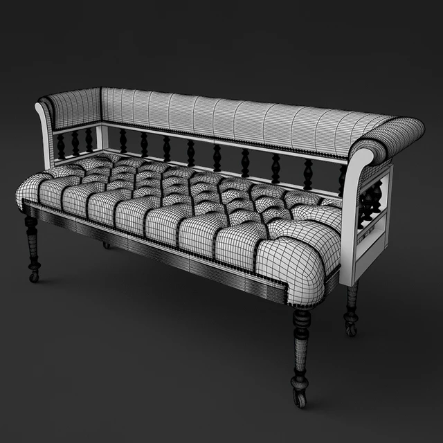 Bench "Love" by Howard & Fleming — Скачать