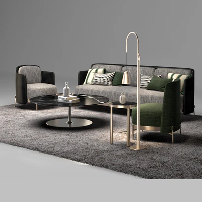 Minotti tape armchair — Ver 3