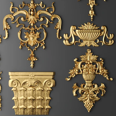 Set stucco decoration — Ver 5