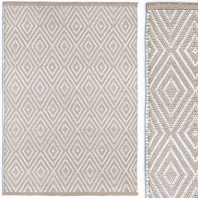Dash & Albert Diamond White Rug Carpet — Ver 1