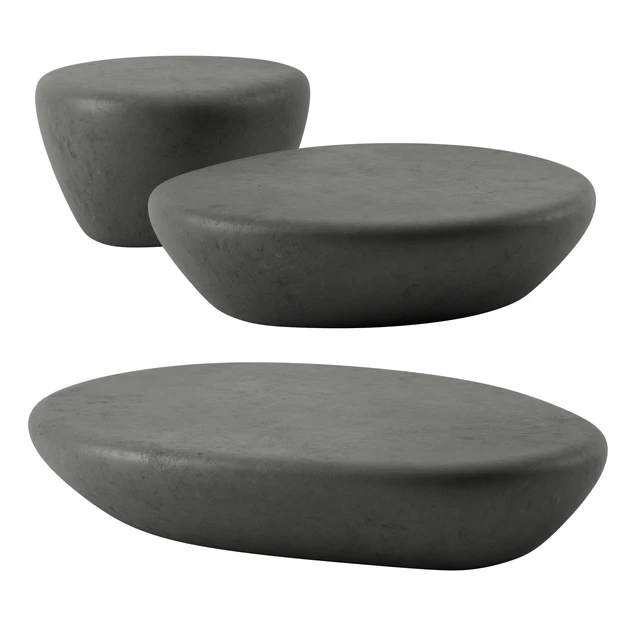Stony Coffee tables by Minotti — Descargar