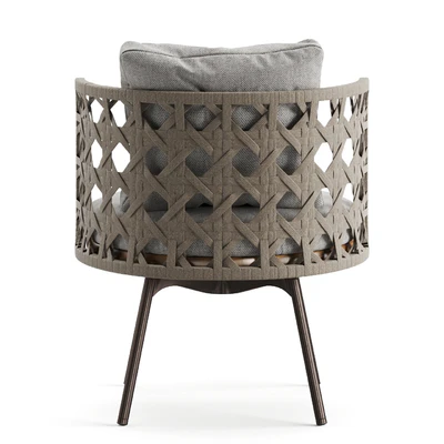 Minotti Torii Nest Lounge Little Armchair — Вид 6