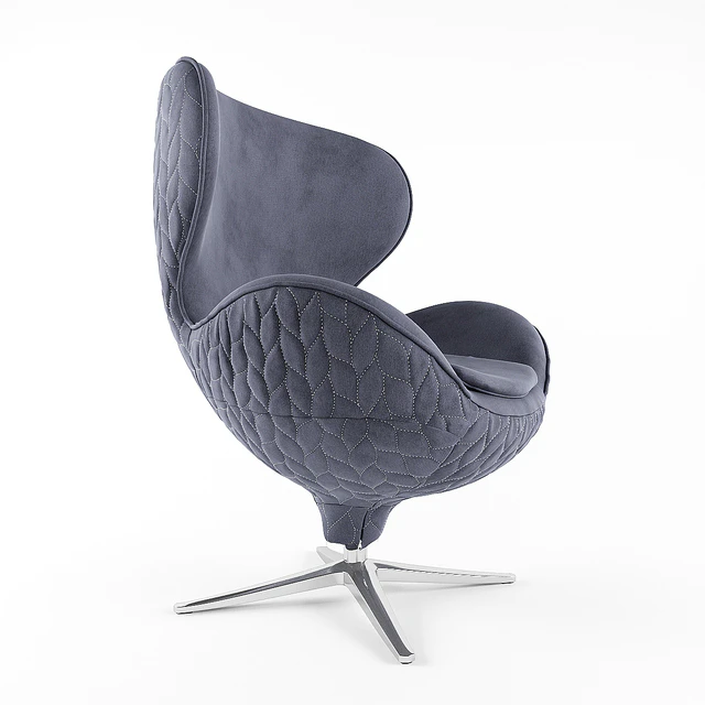 Кресло вращающееся Lounge, KARE DESIGN — Скачать