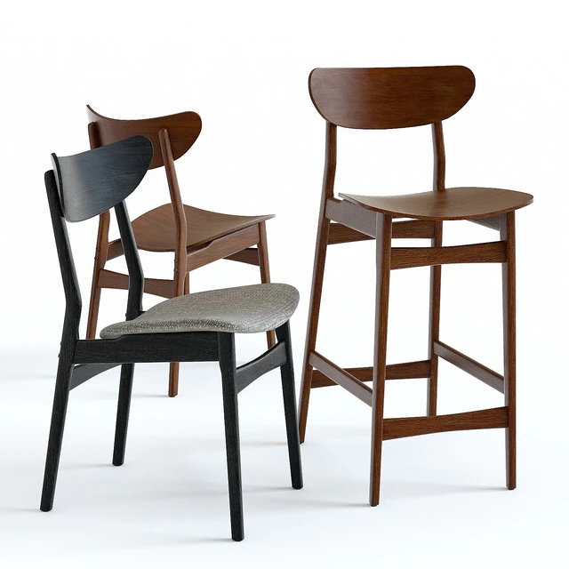 West Elm Classic Cafe Chairs — Скачать