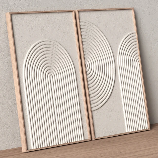 Relief artwork - 3d art wall decor - Panels — Descargar
