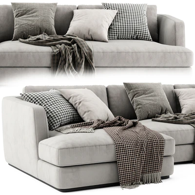 Flexform Barret Chaise Longue Sofa — Вид 5
