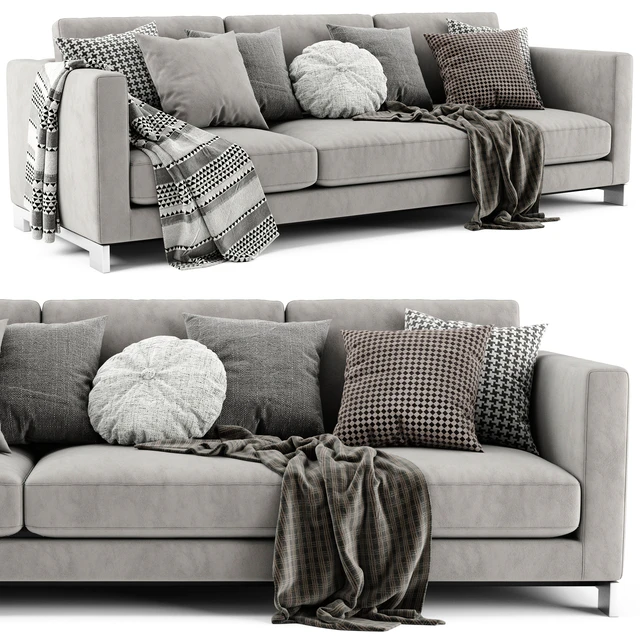Molteni & C Reversi 3 Seats Sofa — Descargar