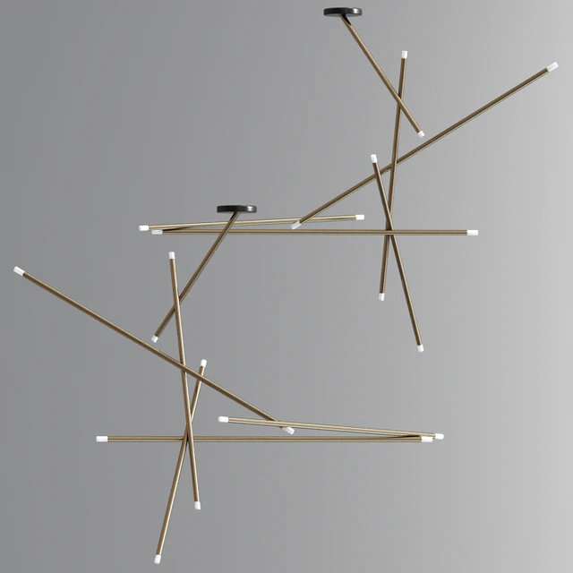 Modern Ceiling pendant Chandelier Light 04 — Скачать