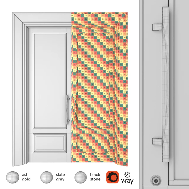 Door Set Elmes Archism T1235 — Descargar