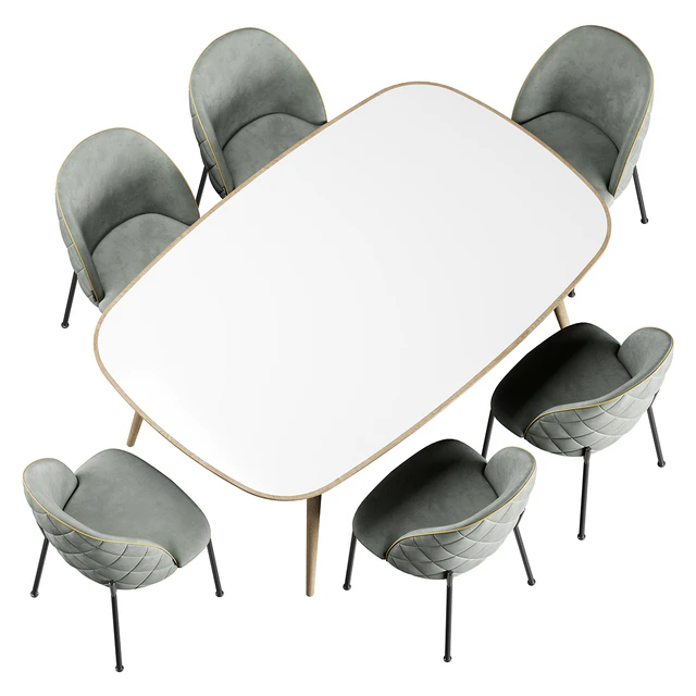 HER 042 G Dijon table Dijon Chair — Descargar