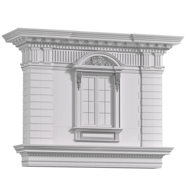 Classic facade with rusticated stone. Fasad classical — Descargar