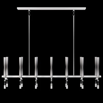 Restoration Hardware FONTANELLE LINEAR CHANDELIER 66 Nickel — Вид 2