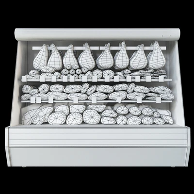 Shelves with meat — Вид 2