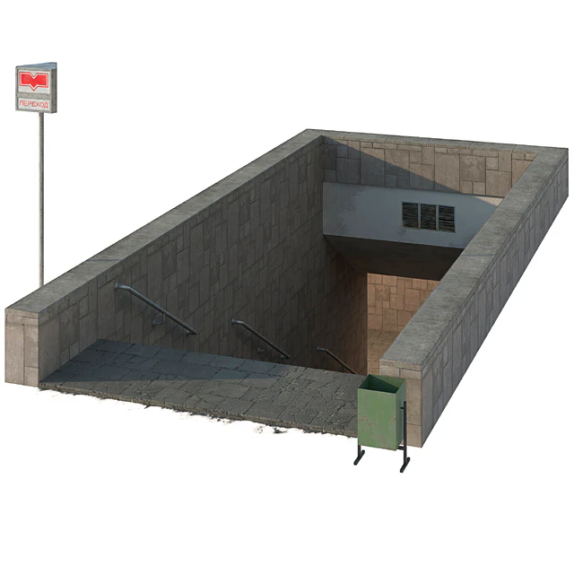 Entrance to the subway / underpass — Descargar