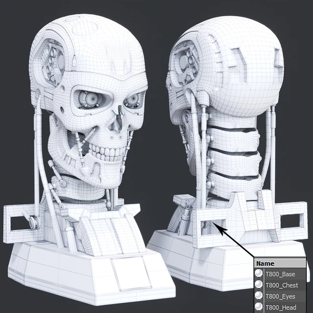 Terminator 2 Bust — Descargar