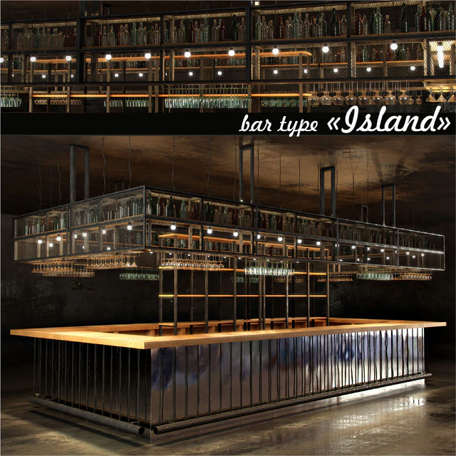 Bar "The Island" - Bar type "Island" — Descargar