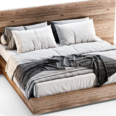 Modern Bed Minimal Russia — Ver 6