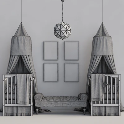 Pottery barn kids Kendall convertible crib — Ver 3