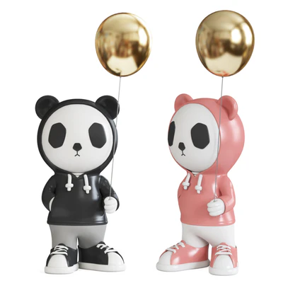 panda sculpture — скачать
