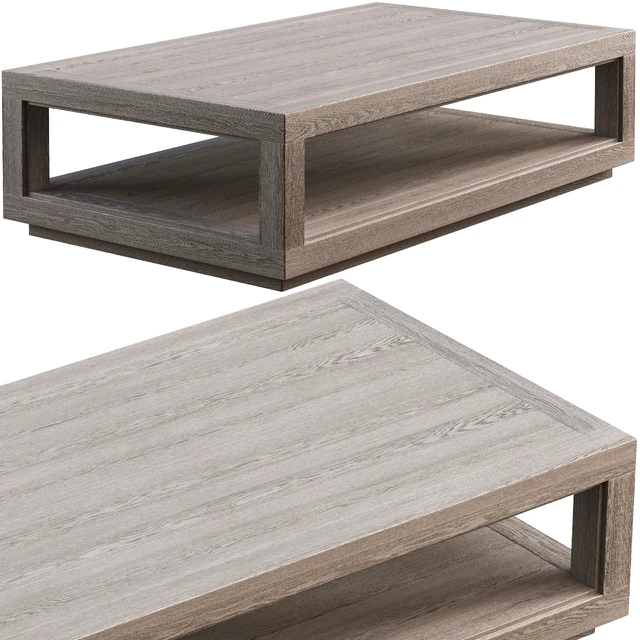 Coffee table Restoration Hardware Grand Framed — Descargar