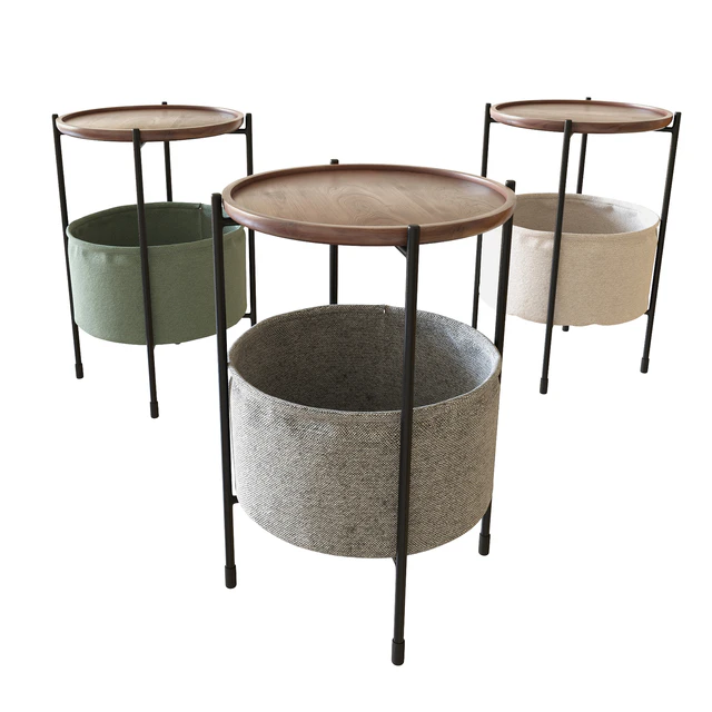 Rivet Meeks Round Side Table — Скачать