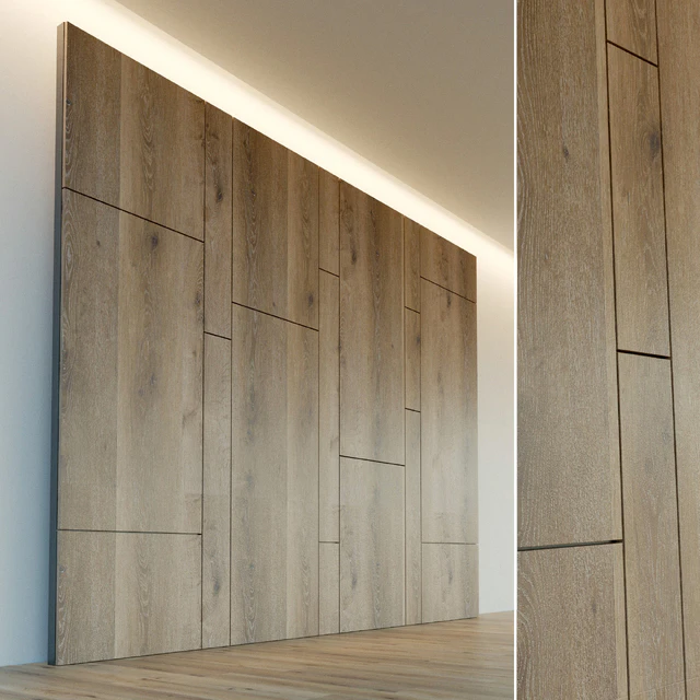 Decorative wall. Wall panel made of wood. 15 — Descargar