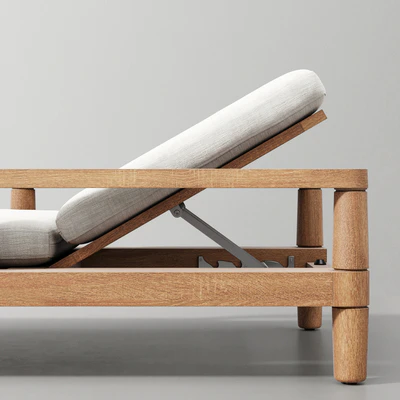Miramar Teak Chaise — Вид 7